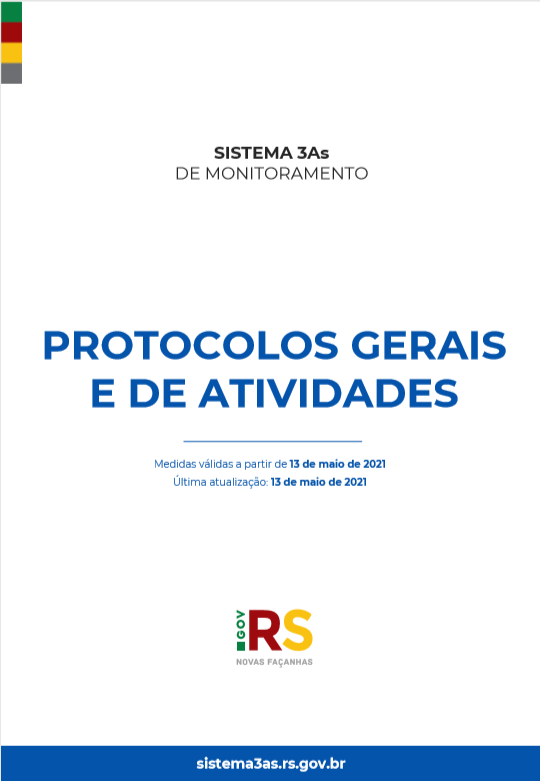 CLASSIFICAÇÃO DE BANDEIRAS É SUBSTITUÍDA POR EMISSÃO DE ALERTAS PARA O MONITORAMENTO DA PANDEMIA